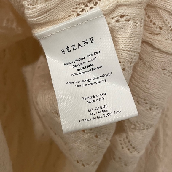 Sezane Ruben Crochet Cardigan - Picture 5 of 5